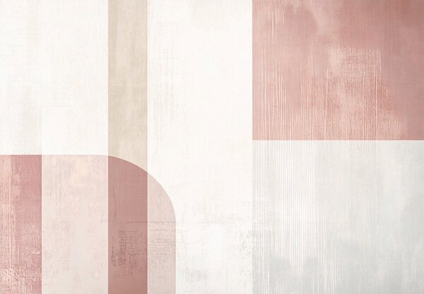 Fototapeta - Minimalistická béžová tapeta (147x102 cm)
