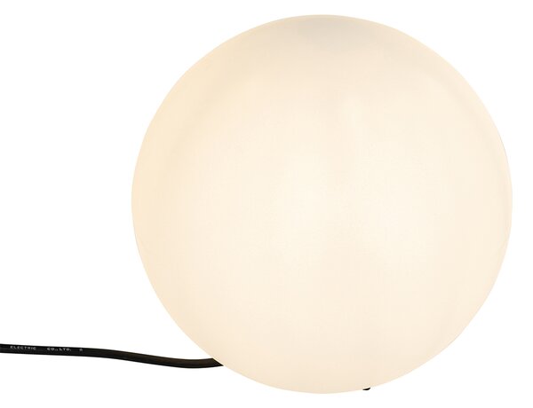 Moderná vonkajšia lampa biela 25 cm IP65 - Nura
