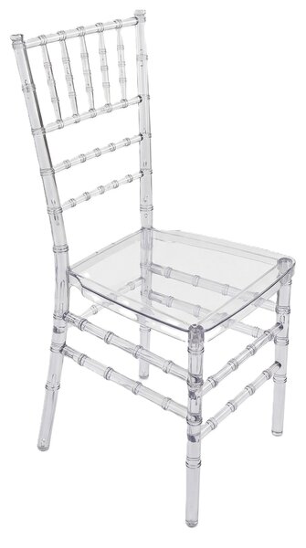 TENTino Stolička CHIAVARI ECONOMY TRANSPARENT