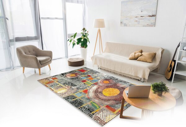 Oriental Weavers , Kusový koberec Zoya 156 X – na von aj na doma, 80x165, viacfarebná, chodba / predsieň