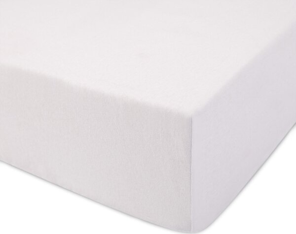 JERSEY PRESTIERADLO PREMIUM 90X200 CM BIELE