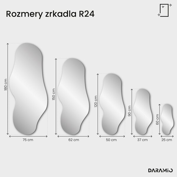 Zrkadlo Pure R24