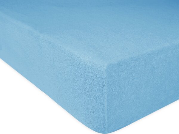 FROTÉ PRESTIERADLO PREMIUM 90X200 CM MODRÉ