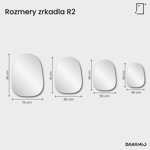 Zrkadlo Pure R2