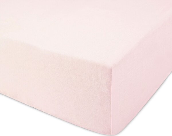 DETSKÉ JERSEY PRESTIERADLO 006 60X120 CM SVETLORUŽOVÉ
