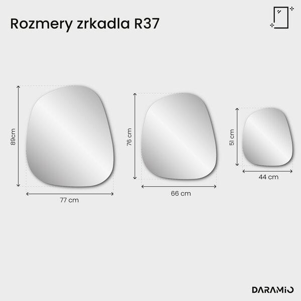 Bronzové zrkadlo Pure R37