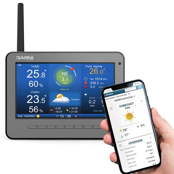GARNI technology Meteorologická stanica Wi-Fi GARNI 3015 Arcus 2GEN