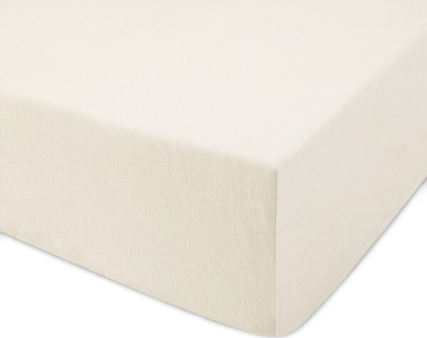 DETSKÉ JERSEY PRESTIERADLO 022 60X120 CM KRÉMOVÉ