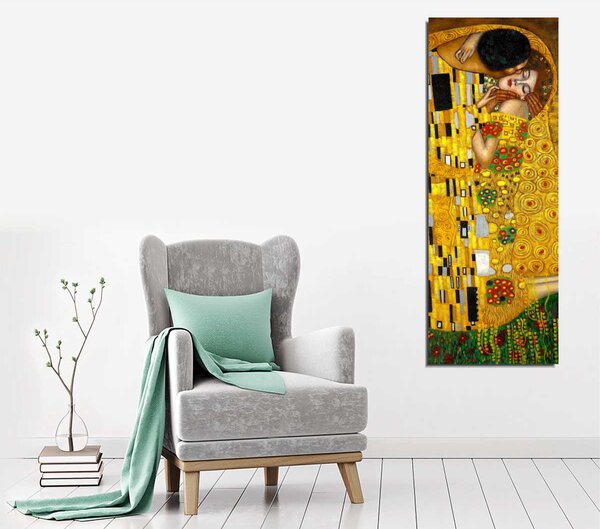 ASIR Obraz na plátne reprodukcia POLIBEK G. KLIMT 80 cm