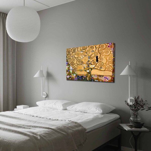 ASIR Obraz na plátne reprodukcia STROM ŽIVOTA G. KLIMT 100 cm