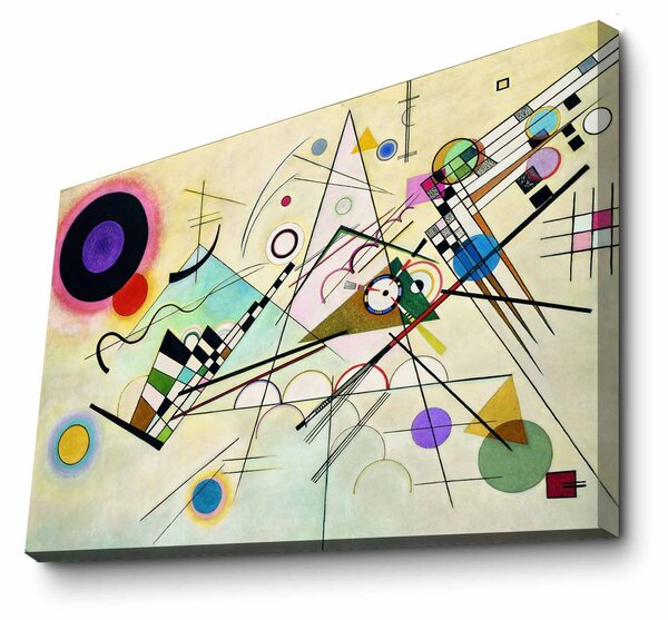 ASIR Obraz na plátne reprodukcia KOMPOZÍCIA 8 W.KADINSKY 70 cm