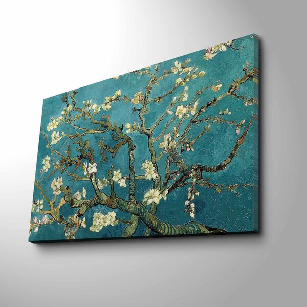 ASIR Obraz na plátne reprodukcia ALMOND BLOSSOM V. V. GOGH 45 cm