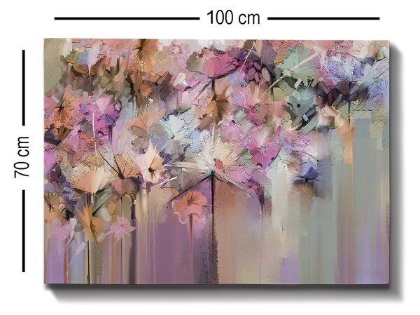 ASIR Obraz na plátne KVETY 70 cm