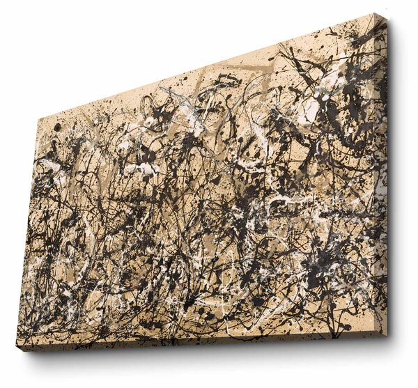ASIR Obraz na plátne reprodukcia JESENNÝ RYTMUS J. POLLOCK 70 cm