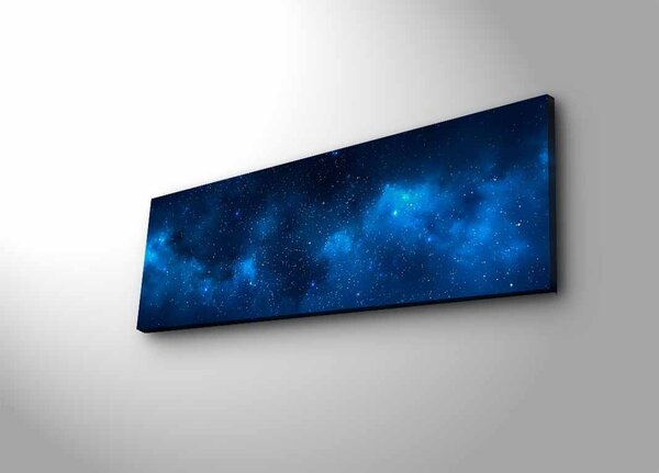 ASIR Obraz na plátne GALAXIE s LED podsvietením 30 cm