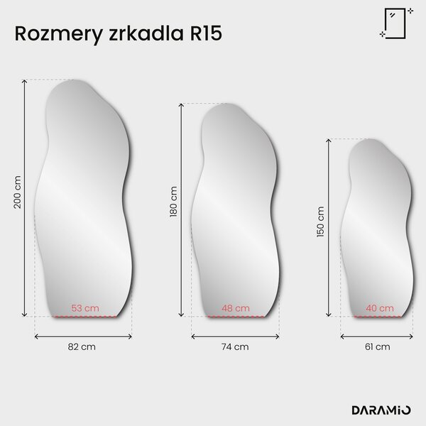 Zrkadlo Pure R15