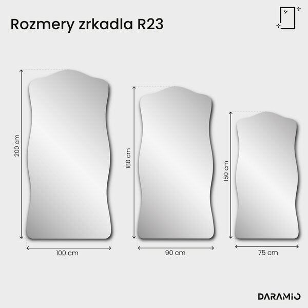 Zrkadlo Pure R23
