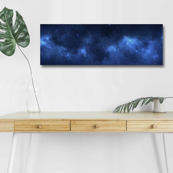 ASIR Obraz na plátne GALAXIE s LED podsvietením 30 cm