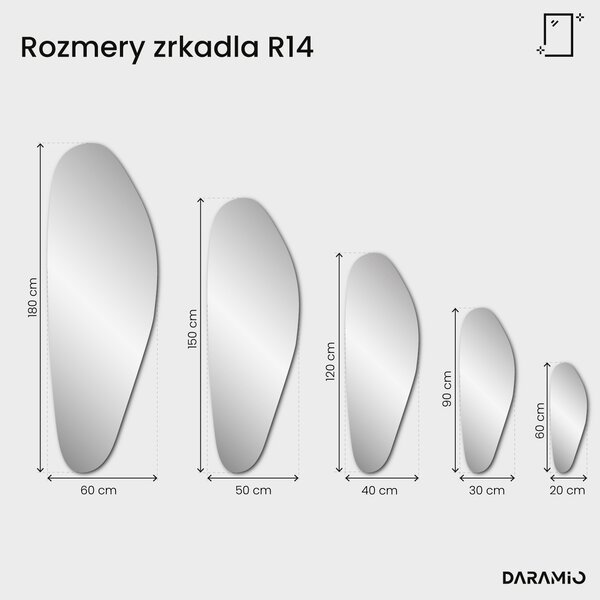 Zrkadlo Pure R14