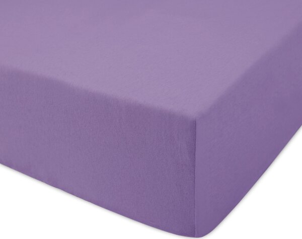 DETSKÉ JERSEY PRESTIERADLO 040 80X160 CM FIALOVÉ