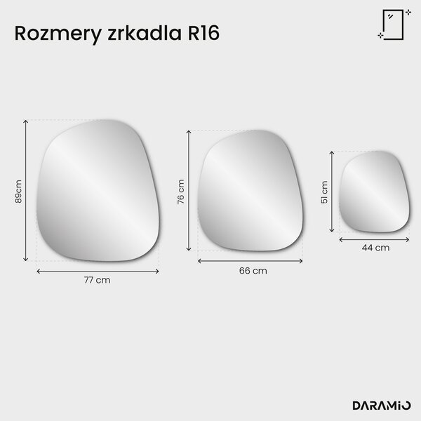 Zrkadlo Pure R16