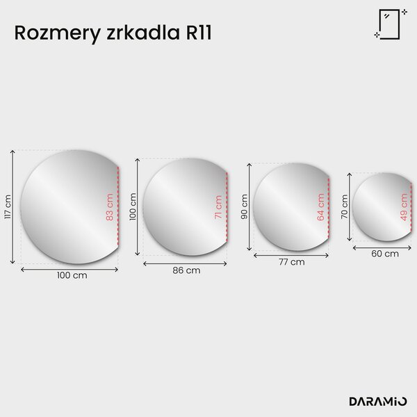 Zrkadlo Pure R11