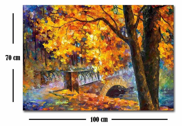 ASIR Obraz na plátne reprodukcia JESEŇ LEONID ALFREMOV 70 cm