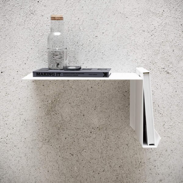 Nichba Stolík Bedside Table - right white