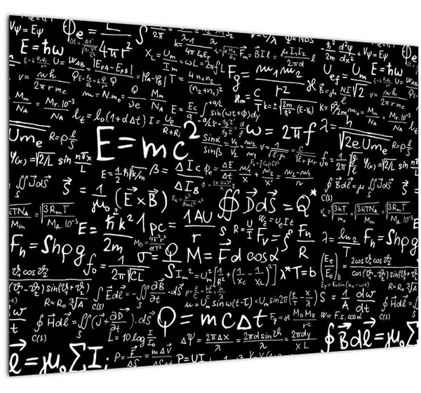 Obraz - Matematika (70x50 cm)