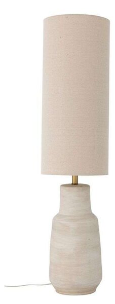 Stojacie Lampa Bloomingville, Biela, Obývacia izba, Tkanina / Textil