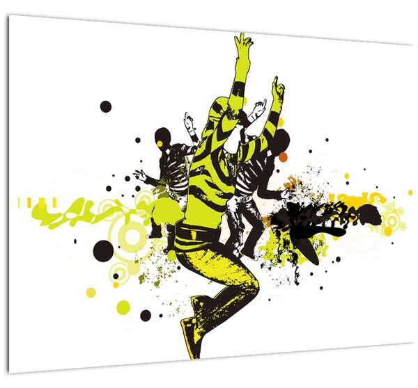 Obraz - Street dance (70x50 cm)