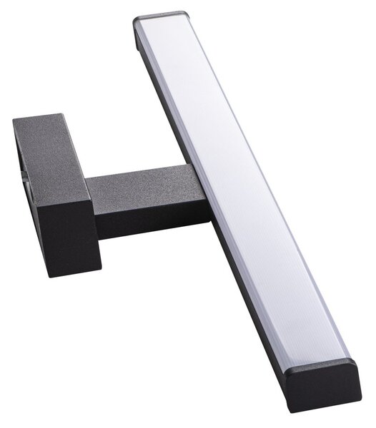 KANLUX Sapho, ASTEN LED nástenné svietidlo 8W, 400x42x110mm, čierna matná, 26683