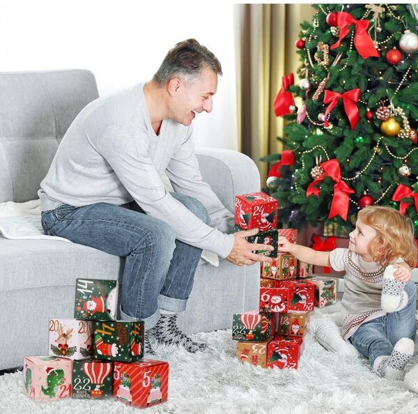 Adventný kalendár BOXMAS DIY, 24 krabičiek