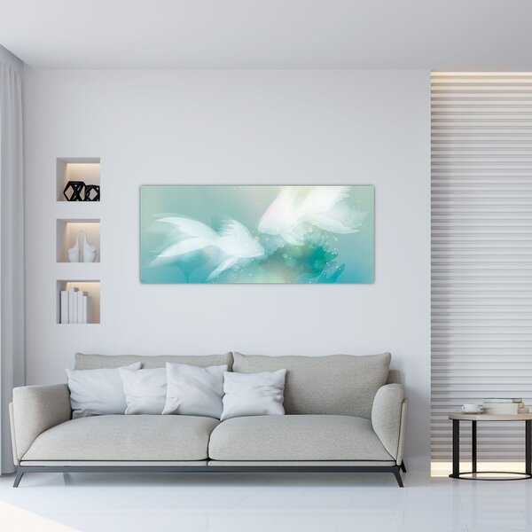 Obraz - Rybičky (120x50 cm)