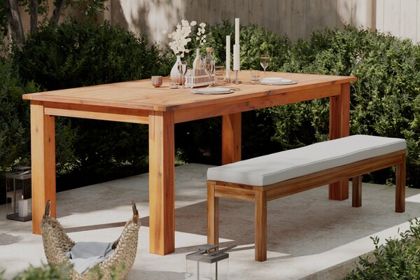 ZÁHRADNÝ STÔL, drevo, 200/100/76 cm Ambia Garden - Online Only záhrada, Online Only