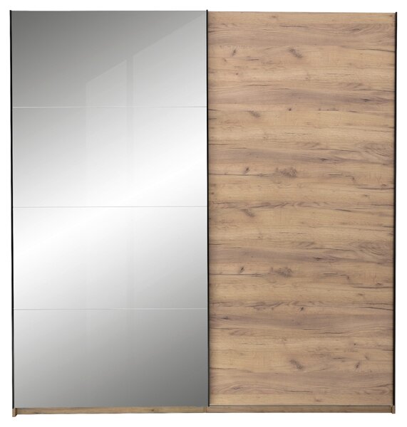 SKRIŇA S POSUVNÝMI DVERAMI, farba duba, 200/210/62 cm P & B - Skrine, Online Only