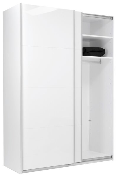 SKRIŇA S POSUVNÝMI DVERAMI, biela, 150/210/62 cm P & B - Skrine, Online Only