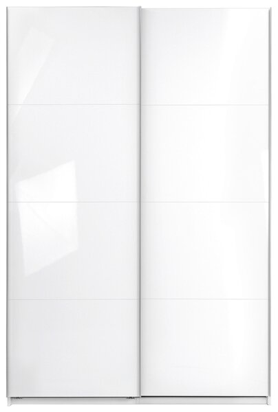SKRIŇA S POSUVNÝMI DVERAMI, biela, 150/210/62 cm P & B - Skrine, Online Only