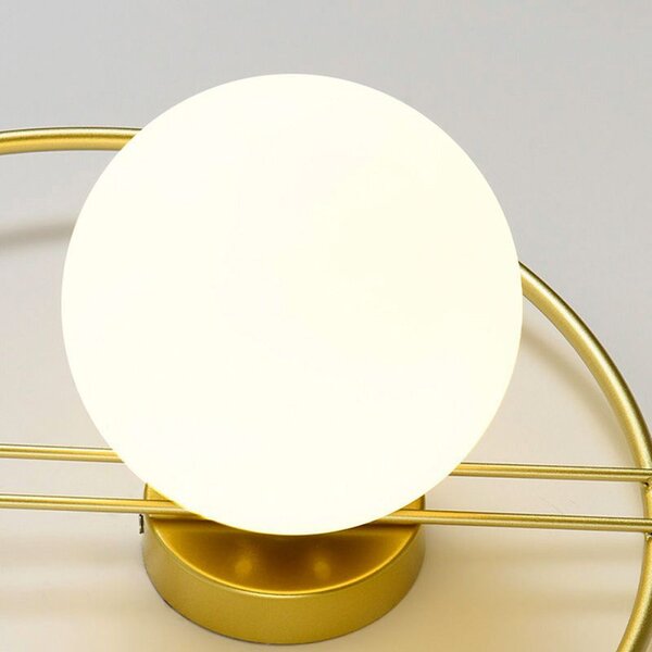 Toolight Toolight, LED nástenné svietidlo 50cm APP1436-W, zlatá, OSW-05052