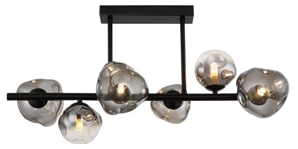 Globo 56149-6D - Stropný luster na tyči VELORA 6xG9/5W/230V