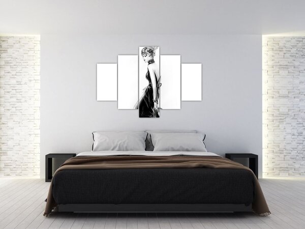 Obraz - Módne ilustrácie (150x105 cm)