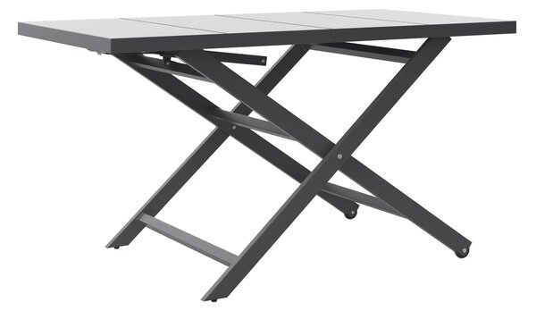 STÔL NA TERASU, kov, 140/40-71/75 cm Ambia Garden - Online Only záhrada, Online Only