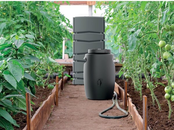 PROSPERPLAST Kompostér na výrobu ekologického hnojiva COMBIOLIQ, čierny, 25 l