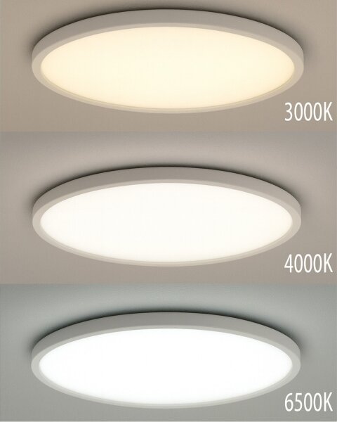 LED stropné svietidlo LED/32W/230V 3000/4000/6500K pr. 40 cm biele