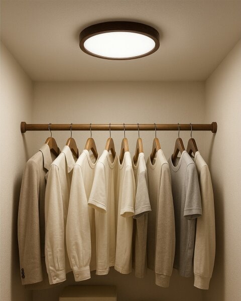 LED stropné svietidlo LED/18W/230V s prepínateľnou teplotou svetla 3000/4000/6500K, priemer 23 cm, hnedé