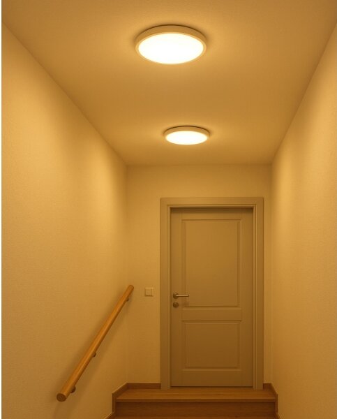 LED stropné svietidlo LED/18W/230V 3000/4000/6500K priemer 23 cm biela