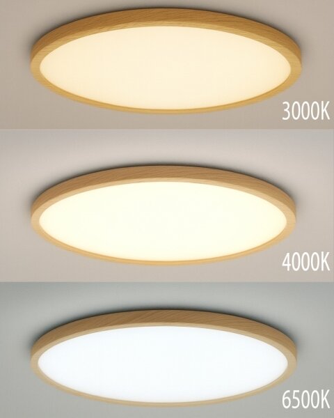 LED stropné svietidlo LED/40W/230V 3000/4000/6500K priemer 50 cm béžové