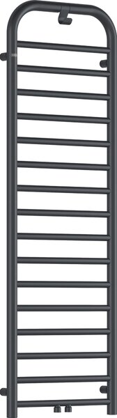 Deante Silia, kúpeľňový radiátor 500x1570 mm, 586W, grafitová, DEA-AGI_DG51