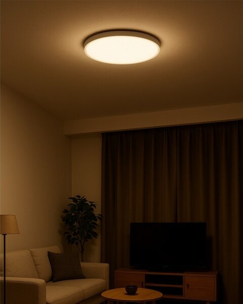 LED stropné svietidlo LED/32W/230V 3000/4000/6500K pr. 40 cm biele