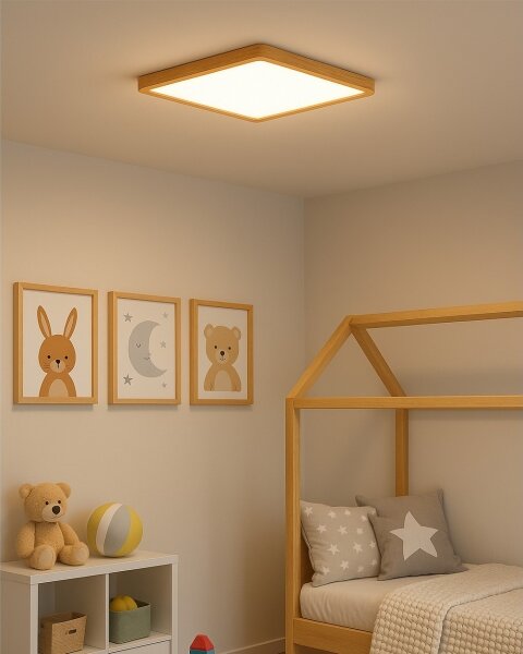 LED stropné svietidlo LED/32W/230V 3000/4000/6500K 40x40 cm béžové